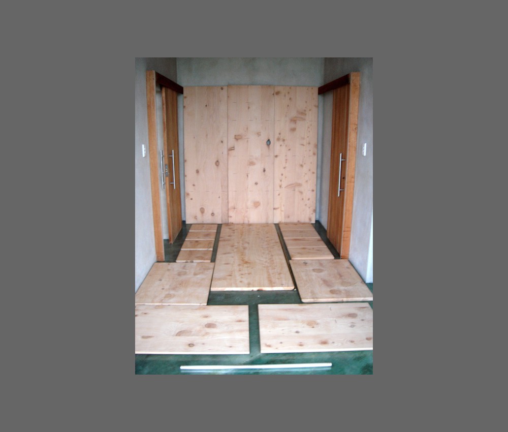 built-in cupboard bedroom1 before assembly