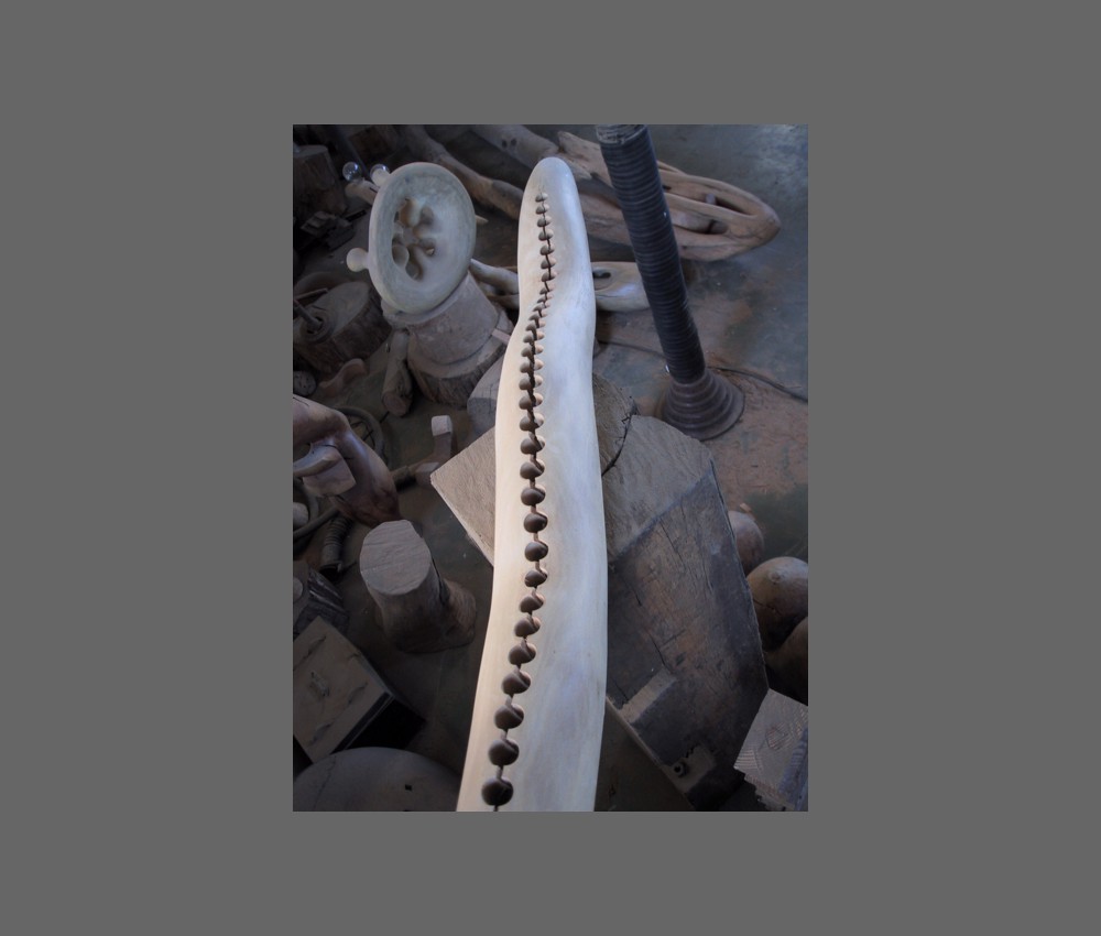 closeup view wave