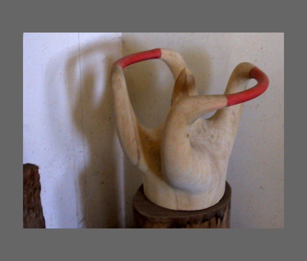 creature lime tree and rubber pipe 35x35x40   