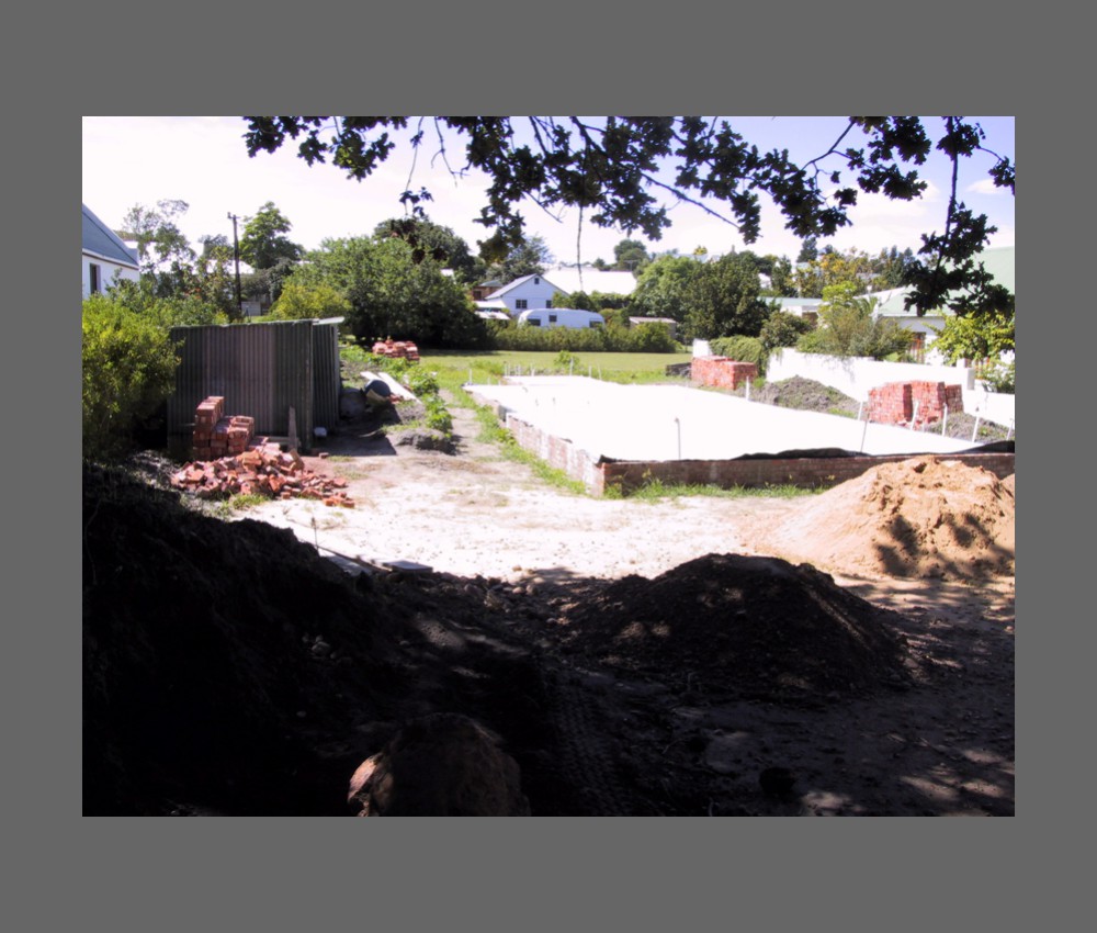 foundation of building  