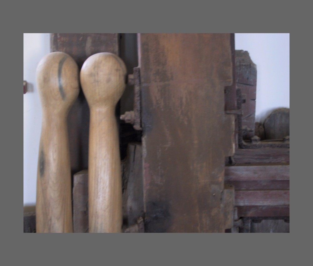limbs   teak metal and rubber pipe   25x15x110