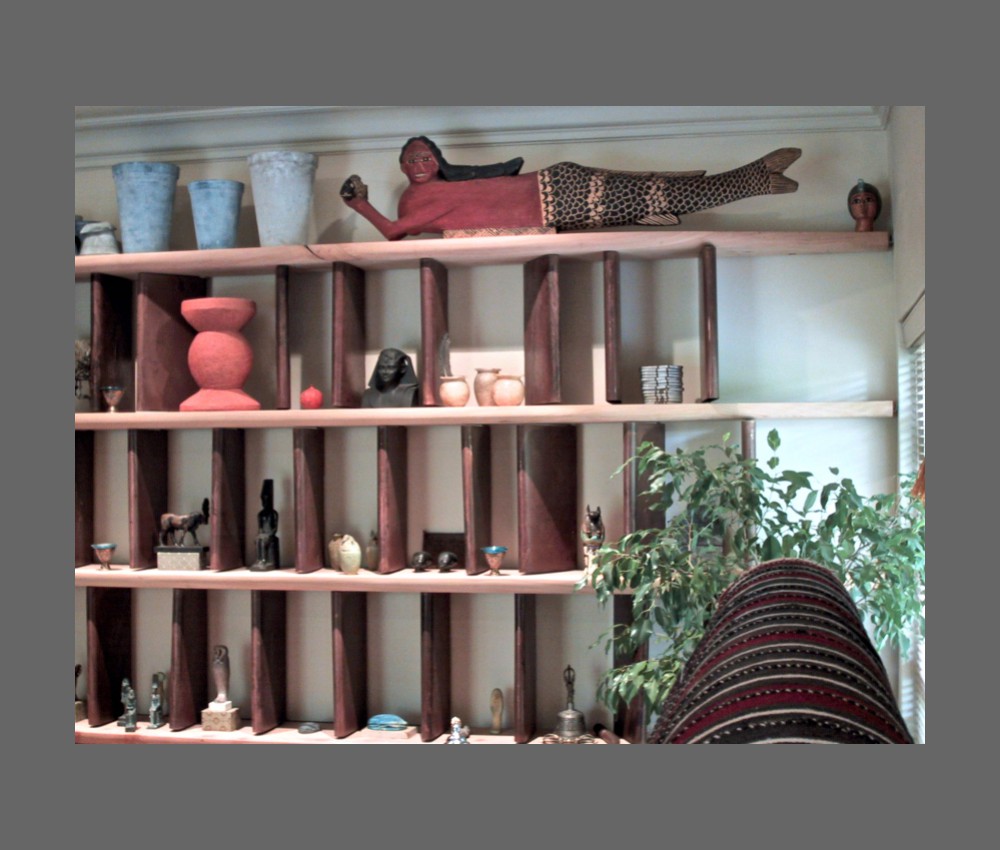 shelves window end