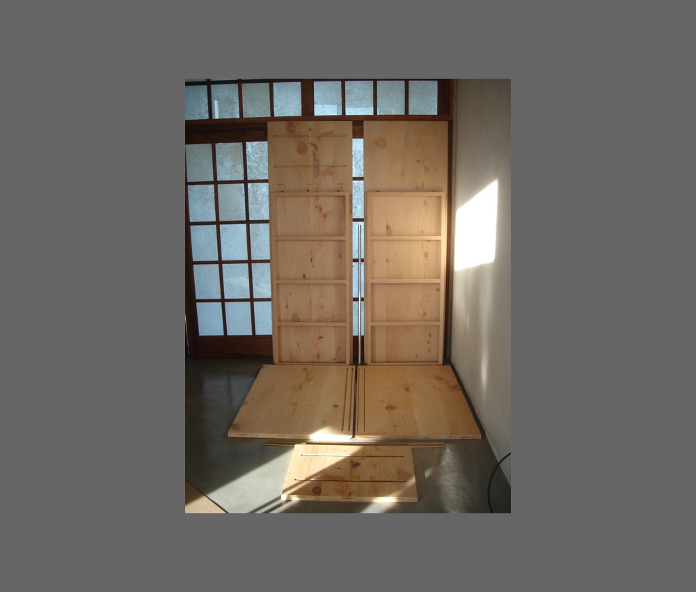 wardrobe third bedroom before assembly